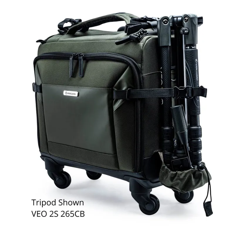 Vanguard VEO Select 42T Pilot Style Roller Case Shoulder Bag - Green-8